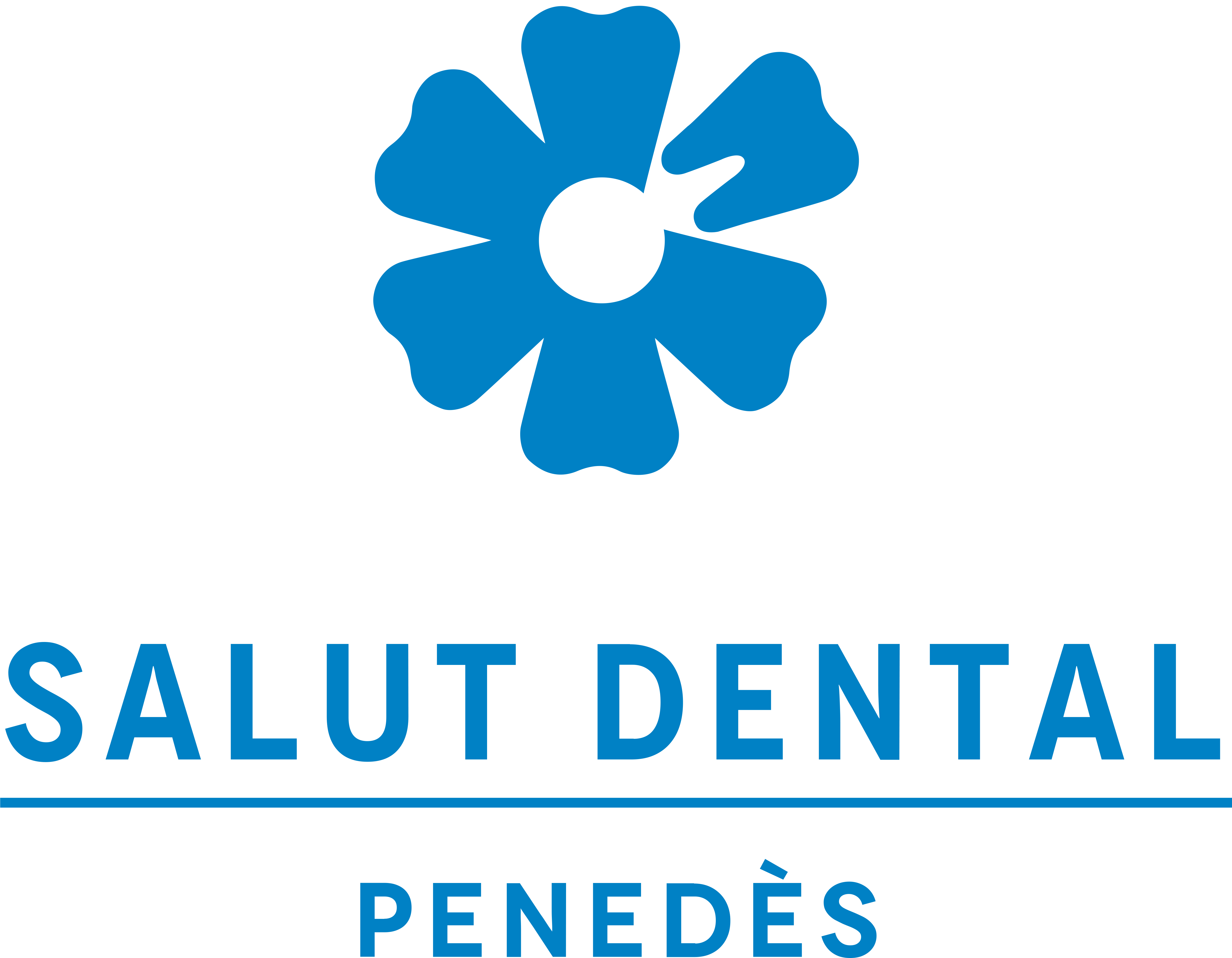 Logo salut dental penedès